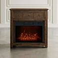 thumbnail image 3 of Jofran Hearthside Modern Rustic 32" Electric LED Fireplace 5000 BTU Console TV Stand, 3 of 6