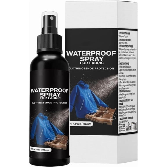 Kumdkd Scotchgard Fabric Protector Spray - 100ml Waterproof Spray for Clothes, Shoes & Backpacks, Breathable Fabric Guard for Outdoor & Indoor Use