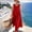 Red, variant on Women's Summer Sleeveless Linen Maxi Dress Casual Loose Beach Vacation Flowy Shift Tank Dress with Pockets Casual Boho Beach Vacation Dresses Yellow S