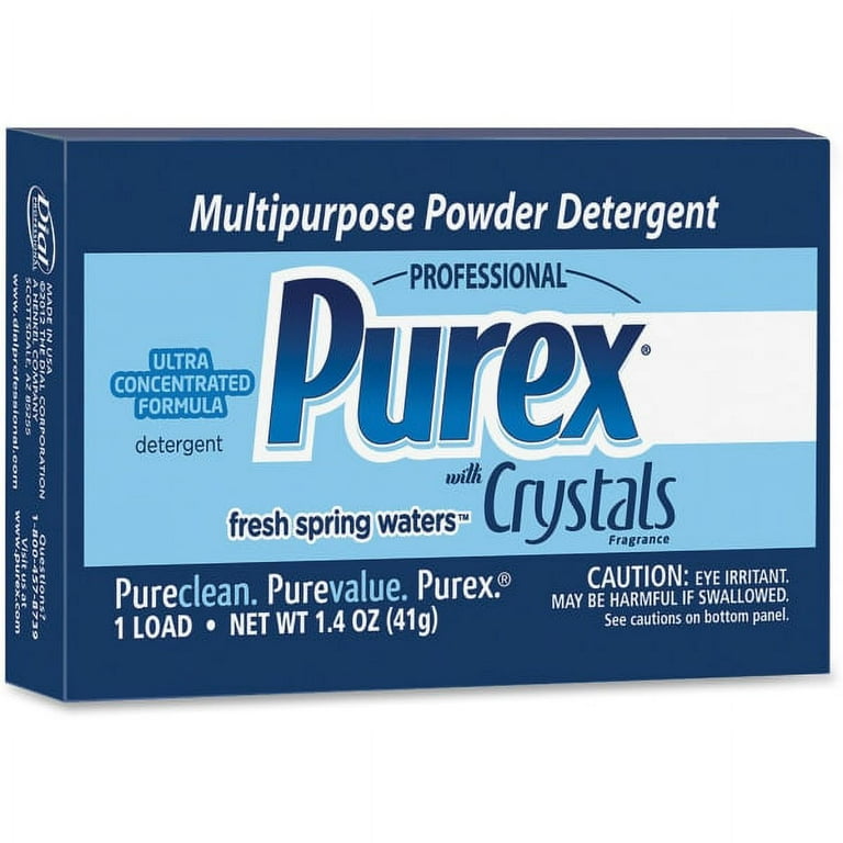 Ultra Concentrated Powder Detergent, 1.4 oz Box, Vend Pack, 156/Carton Ultra Concentrated Powder Detergent, 1.4 oz Box, Vend Pack, 156/Carton
