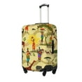 thumbnail image 2 of Easygdp Ethnic African Double-Sided Printed Elastic Suitcase Protective Cover,Invisible Zipper, Business Trip Luggage Cases,Washable And Resistant To Falling -Medium, 2 of 9