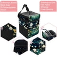 thumbnail image 2 of Starry Plants Foldable Car Trash Can with Lid, Leak-proof Mini Garbage Bin, Hanging Storage Bag, 2 of 6
