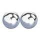 thumbnail image 5 of 2 tapones de repuesto para perfume, redondos, elegantes, reutilizables. PP Plata, 5 of 9