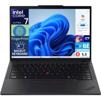 Lenovo T14 Gen 5 AI Powered Laptop 14.0in IPS WUXGA Display (Intel Core Ultra 7 155U, 8GB DDR5, 256GB SSD, Intel Graphics, Backlit KB, Fingerprint, 2 Thunderbolt 4, WiFi 6E, Webcam, No OS)