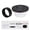 Matte Black, variant on Uni-Green 4-1/4 Inch Matte Black Stainless Steel Shower Drain, Easy Clean Base Drain for Bathroom Use