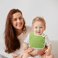 thumbnail image 5 of Haooryx Baby Bibs for Newborns, 100% Cotton Absorbent Drool Bibs 6 Pack 22.8x32cm, 5 of 6