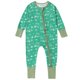 thumbnail image 2 of Cowsor Onepiece Romper Baby Boy Girl Newborn Zip Up Outfit Long Sleeve Rollover cuffs, 2 of 7