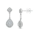 thumbnail image 3 of Diamaison 1 Cttw Natural White Diamond Fashion Earrings for Adult in 14Kw Gold, 3 of 6