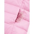 thumbnail image 6 of iEFiEL Kids Girls Winter Coat Teens Puffer Jacket Long Sleeve Hoodie Ultra Lightweight Down Jacket Outerwear Pink 15-16, 6 of 7