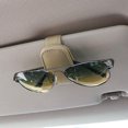 thumbnail image 4 of Scienceny Estuche para gafas de sol con clip para gafas de coche Soporte para interior de automóvil Beige Type3 NO3, 4 of 6