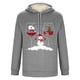 thumbnail image 4 of Sudadera con capucha para hombre, informal, a la moda, con estampado navideño, de manga larga y bolsillo, de poliéster, 4 of 5