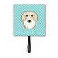 thumbnail image 2 of Carolines Treasures BB1150SH4 Checkerboard Blue Longhair Creme Dachshund Leash & Key Holder, 2 of 2