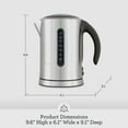 thumbnail image 6 of Breville Soft Top Electric Kettle BKE700BSS, 6 of 12