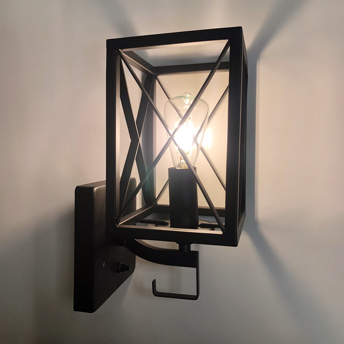 12V LED Wall Light, RV Motorhome Boat, Edison bulb, 3500K, Pure White