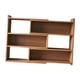 thumbnail image 3 of Librería de madera con soporte para libros y estante abierto. Librería moderna y versátil. Armario de almacenamiento. 30 cm a 50 cm, 3 of 9