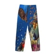 thumbnail image 5 of Balery Colorful Coral Reef print Men's Pajama Pants,Ultra Lightweight Pjs,Lounge Pant-Large, 5 of 9