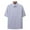Gray, variant on Dolkfu Bussiness Men's Tee Shirts Collared Short Sleeve Pocket Solid Golf Tee Shirts Men's Tops,L