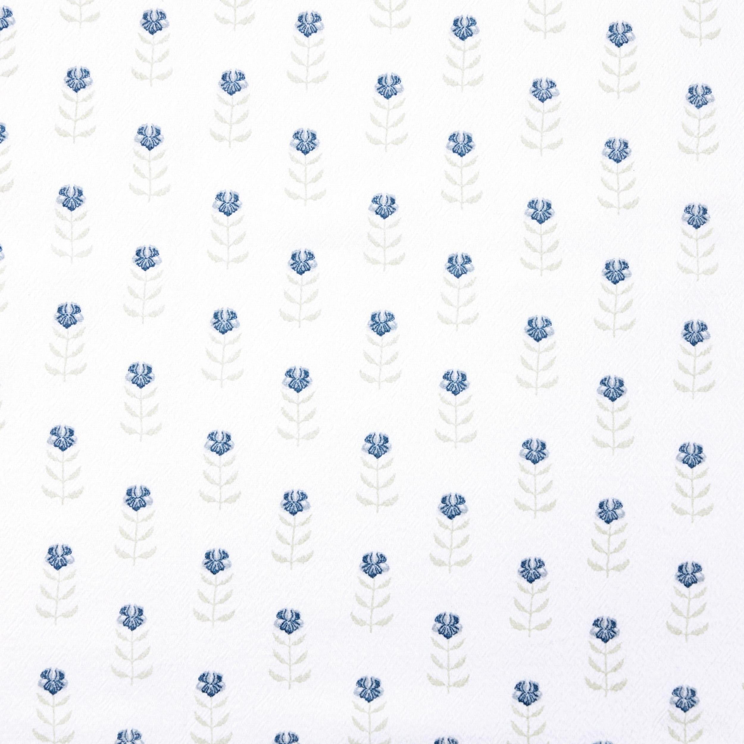 Beautiful Home by Drew Barrymore 1-Piece Printed Floursac Cloth, Cornflower Blue, 30"W x 30"L