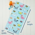 thumbnail image 7 of Great Bay Home Vibrant Prints Soft Cotton Beach Towel (30" x 60", Pool Floats), 7 of 7