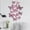 Hot Pink, variant on Weloille 12 Pcs 3D Metal Hollow Butterfly Wall Stickers (Gold)