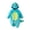 Blue-b, variant on Cute Elf Christmas Romper Featuring a 3D Cartoon Character Hood for Holiday Photos and Family Joy to Stay Soft and Stylish All Season