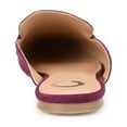 thumbnail image 4 of Journee Womens Ameena Slip On Square Toe Mules Flats, 4 of 10