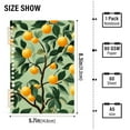 thumbnail image 2 of FORMRS 1-Subject Spiral Notebook 8" x 5" College Ruled 60 Refillable Sheet, 2 Pack, Orange Tree, 2 of 7