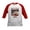 Red/White, variant on CafePress - Power Rangers Munchin Time Kids Baseball T Shirt - Kids Cotton Baseball Jersey, 3/4 Sleeve Shirt