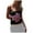 Black, variant on Workout Tank Tops Woman Women's Neck Floral Print Adjustable Strap Crop Camisole Camisole Tops for Women Black L
