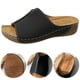 thumbnail image 5 of Sandalias Cuña Con Plataforma para Mujer Pantuflas Cojín Grueso Cómodas A La, 5 of 9