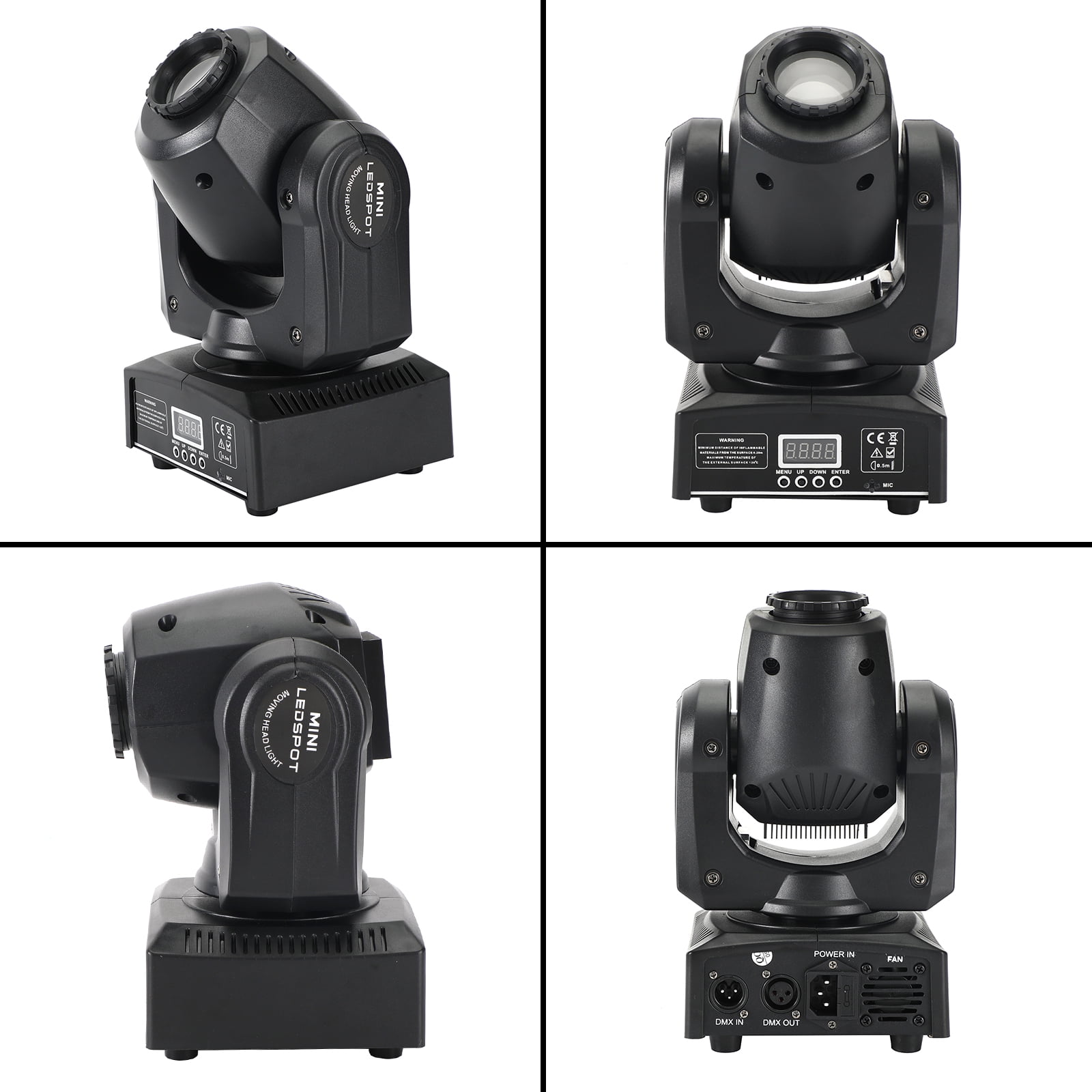 Moving Head 120W 8Gobo Stage Lighting RGBW LED DJ DMX Beam Bar Disco Party Light