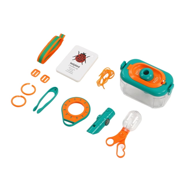 Kit De Atrapa Insectos Para Niños, Estuche Con Visor De Lupa, Juego Educativo De Ciencia, Herramienta Para Aventuras Al Aire Libre