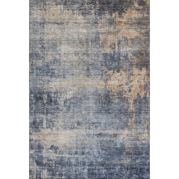 Dalyn Rugs Premium Machine Washable Mayfield AMF1217 Denim 9' x 12' Rug