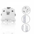 thumbnail image 5 of Motion Plus Adapter Replacement for Wii Motion Plus Adapter-Sensor Accelerator and Nintendo Remote Controller Compatible (White 1 pcs), 5 of 8