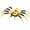 Yellow, variant on Halloween Decoration 3D Movable Joint Spider Model DIY Kit, Poseable Realistic Arachnid for Simulation Prank, Halloween Prop Decor Jointed Legs Model