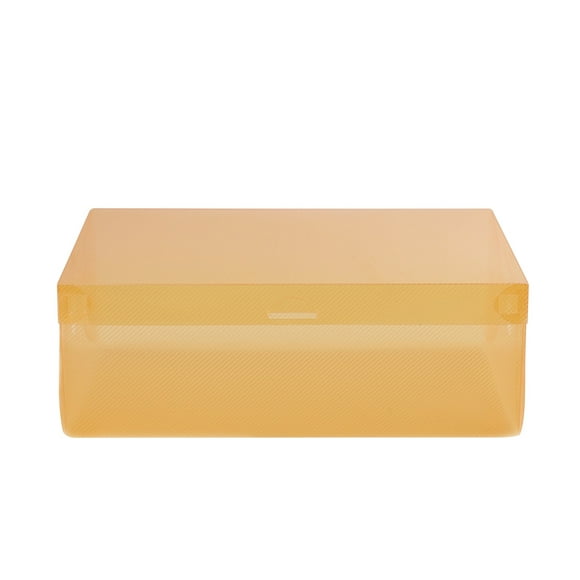 TopLLC Thickened Flip Style Transparent Men's And Women's Storage Shoe Box P Plastic Foldable Shoe Box Children's Storage Storage Box