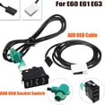 thumbnail image 3 of VONKY Replacement for E60/E61/E63/E64/E87 Car Audio USB Socket Switch USB Cable Wire, 3 of 6