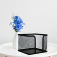 thumbnail image 2 of Notepad Dispenser Cocktail Desktop Holder Posts-it Memo Organizer Iron Mesh Storage Box Office, 2 of 6