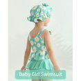 thumbnail image 3 of Traje de baño Tankini Mioglrie Green Daisy para bebé, conjunto de 6-12 m, 3 of 5