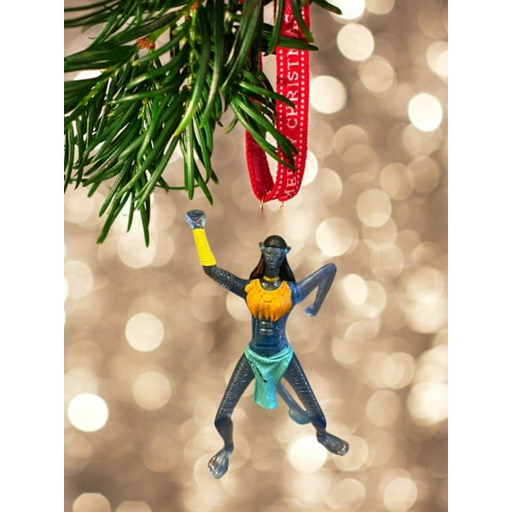 ORNAMENT Avatar Neytiri Blue 2009 Figure Figurine Dangler Charm Gift 4”