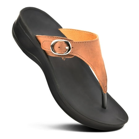 

AEROTHOTIC - Shale Comfortable Arch Support Flip Flops For Women