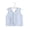 Light Blue, variant on Boys Girls Cotton Vest, Button Front Sleeveless Vest with Pocket, Toddler Baby Soft Vest, Spring Fall Casual Outerwear for Daily School Wear (Light Yellow, 6-12 Months)
