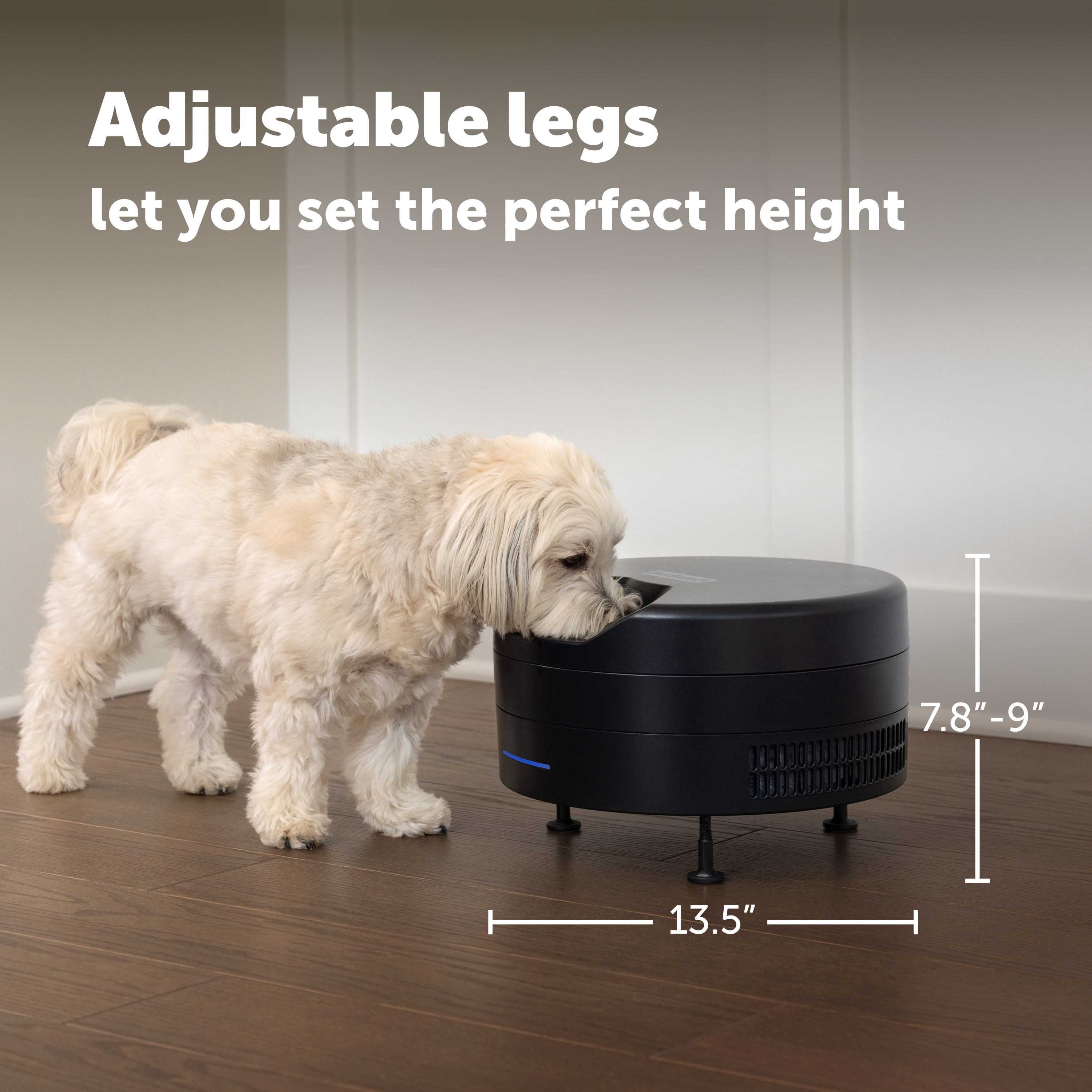PetSafe FreshFeed Refrigerated Pet Feeder – Automatic Wet Food Feeder for Cats & Small Dogs – App Control – 6 Fresh Meals – Stainless Steel Inserts – Black