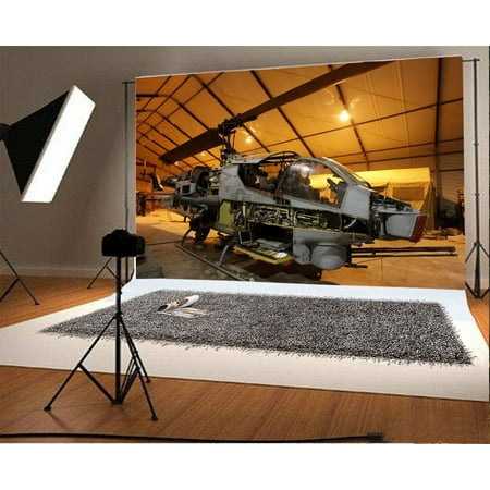 Image of GreenDecor Aviation Backdrop 7x5ft Photography Background Airplane Photos Video Studio Props