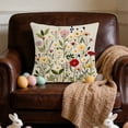 thumbnail image 2 of Pillowcase For Bedroom Bedding And Sofa Decor 45 cm x 45 cm Polyester Beige, 2 of 6
