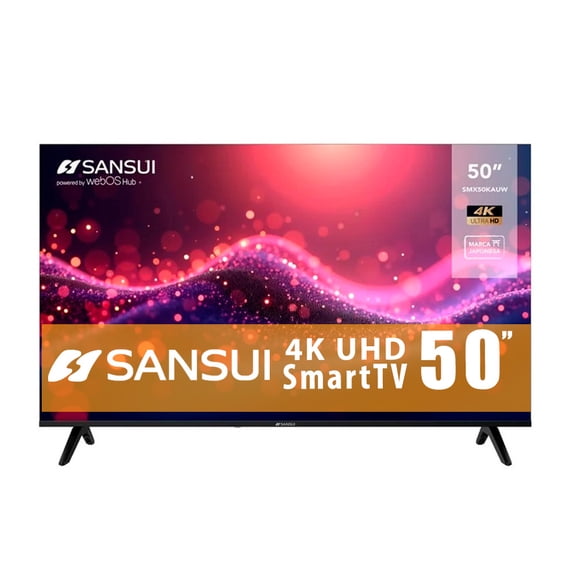 TV Sansui 50 Pulgadas 4k UHD WebOs TV LED SMX50KAUW