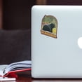 thumbnail image 5 of Die Cut Sticker Blue Ridge Mountains, Virginia, Black Bear in Forest, Contour Vinyl Sticker 1 to 3 inches (Waterproof Decal for Cars, Water Bottles, Laptops, Coolers), Small, 5 of 5