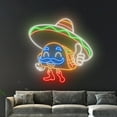 thumbnail image 4 of Handmadetneonsign Mexican Tacos Neon Sign, Funny Taco Neon Light, Tacos Led Light, Tacos Diner Sign, 4 of 5
