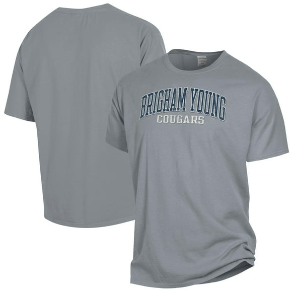 Men's ComfortWash Gray BYU Cougars Garment Dyed T-Shirt