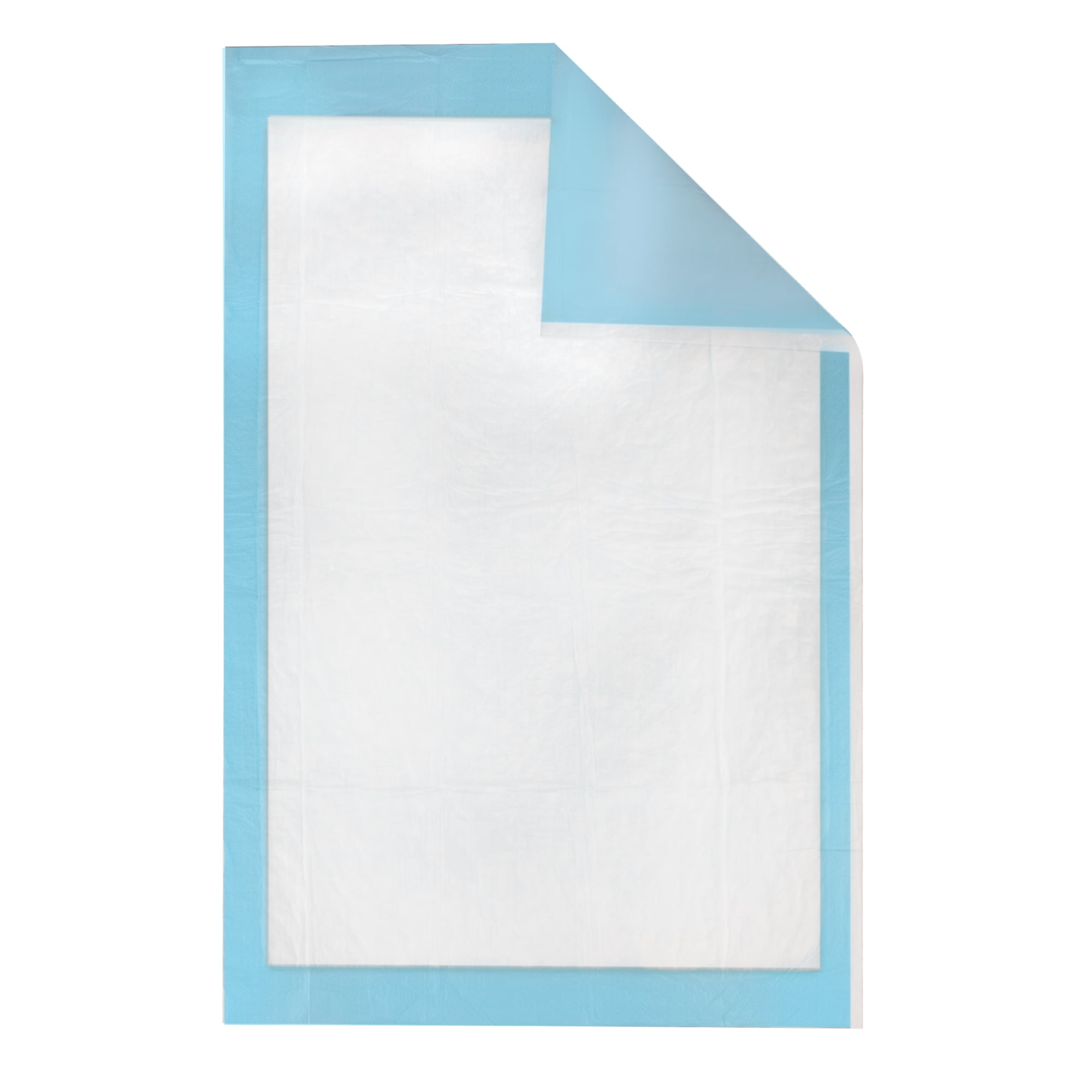 HALYARD Premium Disposable Underpads, 23 X 36 Inches Chux Pads - Light Blue, Case of 150 - Incontinence Bed Pads for Adults with Airlaid Core for Moisture and Odor Control